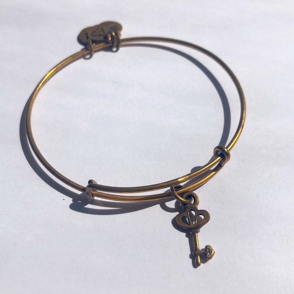 Alex and Ani Jewelry - Discontinued Skeleton Key ALWX AND ANI Bangle